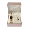 Women's Quartz Watch Gold Alloy Bracelet Watch